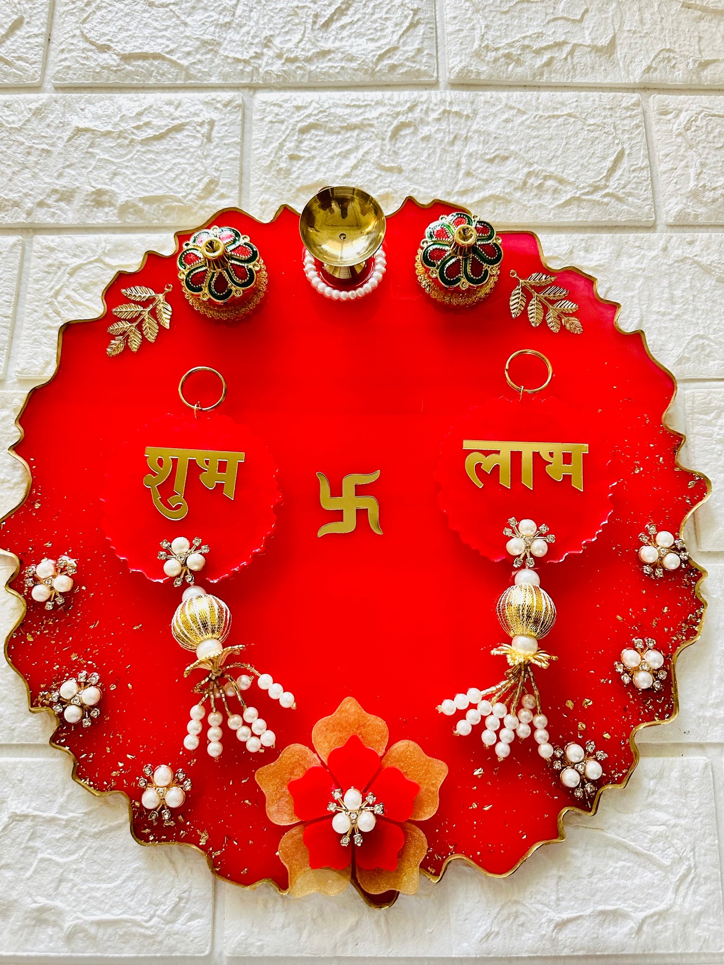 Laxmi Ji Pooja Thali With Subh Labh