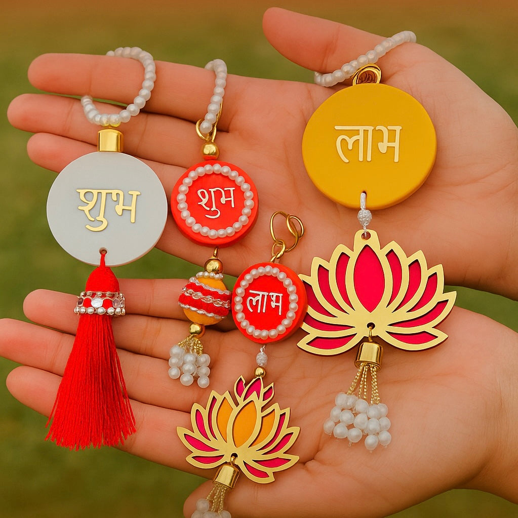 shubh laabh Hanging
