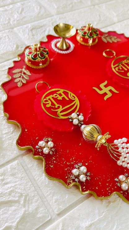 Pooja Thali With Shubh labh