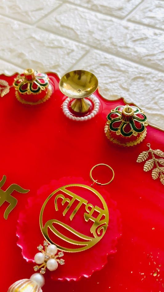 Pooja Thali With Shubh labh